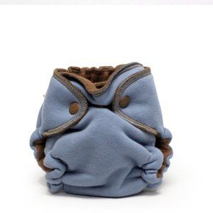 COPY - ECOPOSH Recycled Organic, Newborn Fitted Diaper (Peace)